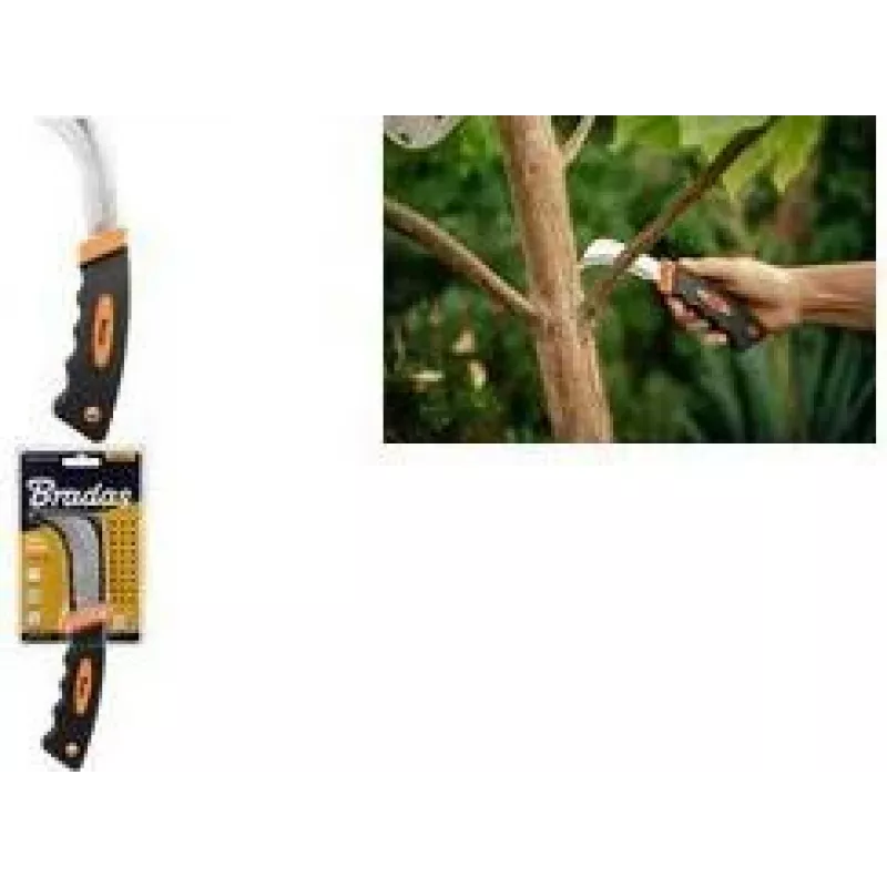 Bradas universeel tuinmes, 70 mm RVS-blad, 220 mm totale lengte, 1 stuk (AK-KN0010)