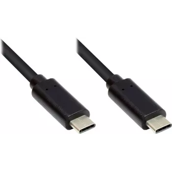 EXSYS EX-K1585-0.2 USB-C-kabel 0,2 m, USB 3.2 Gen 1, zwart