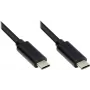 EXSYS EX-K1585-0.2 USB-C-kabel 0,2 m, USB 3.2 Gen 1, zwart