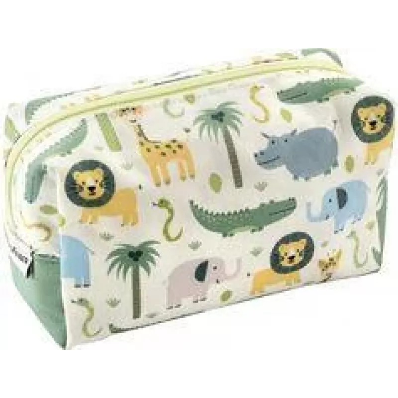 FABER-CASTELL EBERHARD FABER Jumbo Safari etui polyester met groot hoofdvak, rits, 1 stuk (577438)