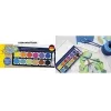 Faber-Castell Eberhard Faber WINNER plakkaatverfdoos, 12 heldere kleuren, transparant afneembaar deksel 578314