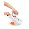 Metaltex profi multi-rasp mandoline, 5 inzetstukken, wit/zwart 194875084