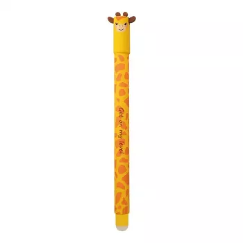 FABER-CASTELL EBERHARD FABER Animal Erase it! Giraffe gelpen 0,7 mm blauw 582112