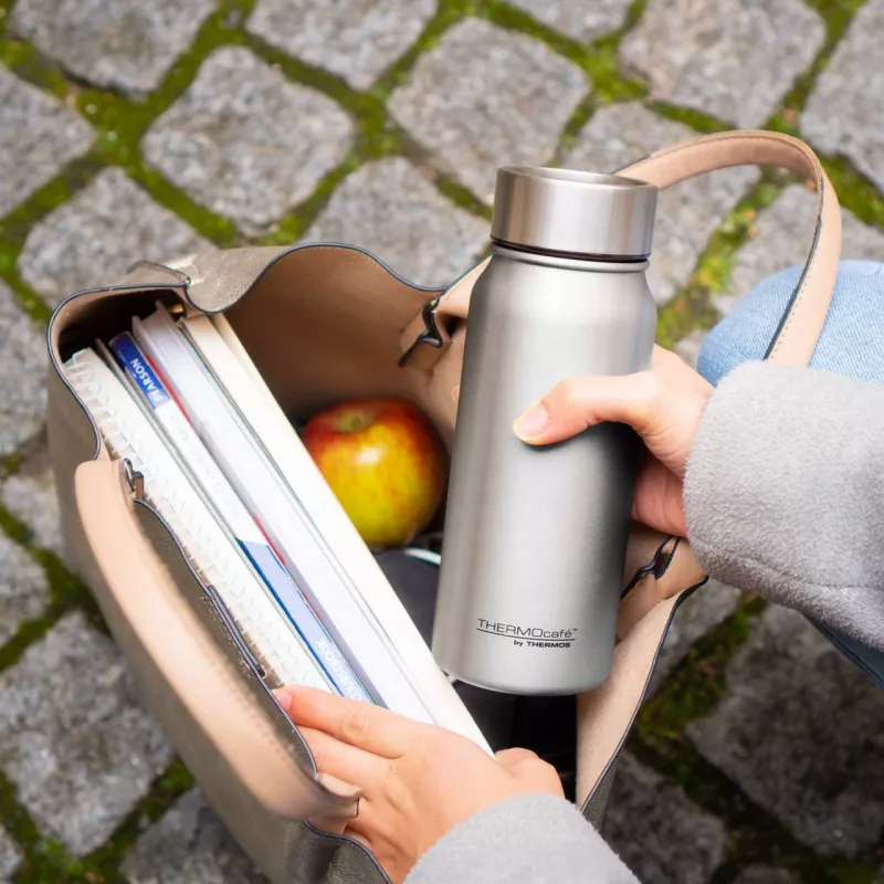 THERMOS isoleerbeker TC, 0,5 L, groen, dubbelwandig RVS, lekvrij 4097.351.050