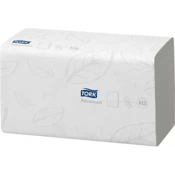 Tork 290190 Advanced 2-laags handdoekrol, wit, 150 m, 6 rollen