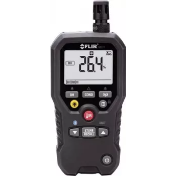 FLIR MR77 vochtmeter met pin-/pinless-sensoren, IR-thermometer, hygrometer en Bluetooth METERLiNK