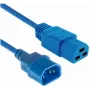ACT netkabel C14 - C21 IEC60320 blauw 2,5 m (AK5383)