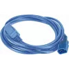 ACT netkabel C14 - C21 IEC60320 blauw 2,5 m (AK5383)