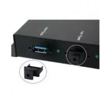 EXSYS EX-1111 USB Type-A aansluit-stofkapjes (10-pack, zwart)