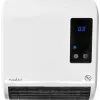 Nedis HTBA20WT keramische heteluchtkachel 1500 W wit/grijs voor tot 20 m²