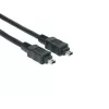 EXSYS FireWire 1394-kabel 4-pins naar 4-pins, 3,0 m (EX-K6822)