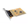 EXSYS 4-poorts RS-232 PCI seriële kaart met FTDI-chipset (EX-41084)