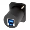 EXSYS EX-49155 USB 3.2 Gen 1 D-type inbouwadapter, USB-A bus naar USB-B bus