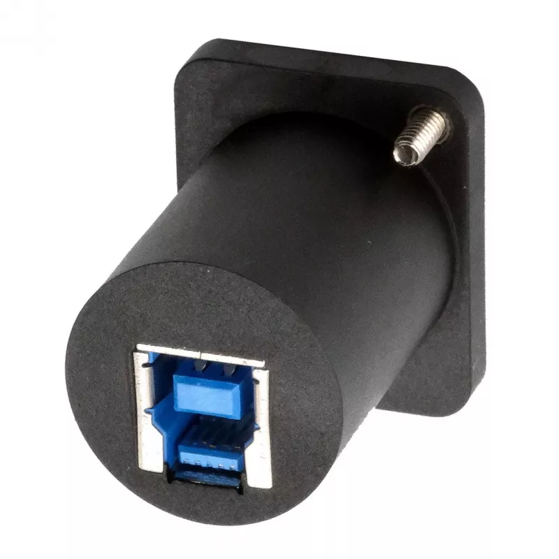 EXSYS EX-49155 USB 3.2 Gen 1 D-type inbouwadapter, USB-A bus naar USB-B bus