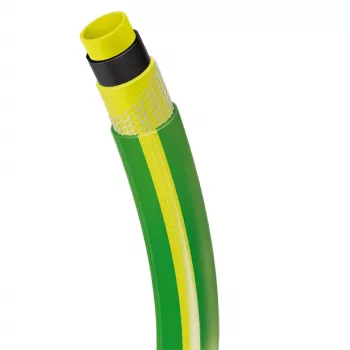 Bradas REFLEX tuinslang, 1/2 inch, 50 m, 5-laags met polyester-TRICOT-versterking, groen/geel WFR1/250