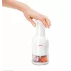 Metaltex Twist uiensnijder, wit - handmatige groentesnijder met extra scherpe roestvrijstalen messen 251305014