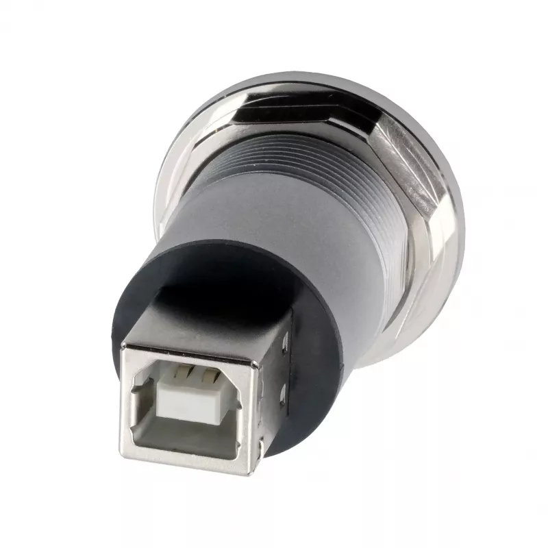 EXSYS EX-49192 metalen USB 2.0 Type-B bus naar bus inbouwadapter