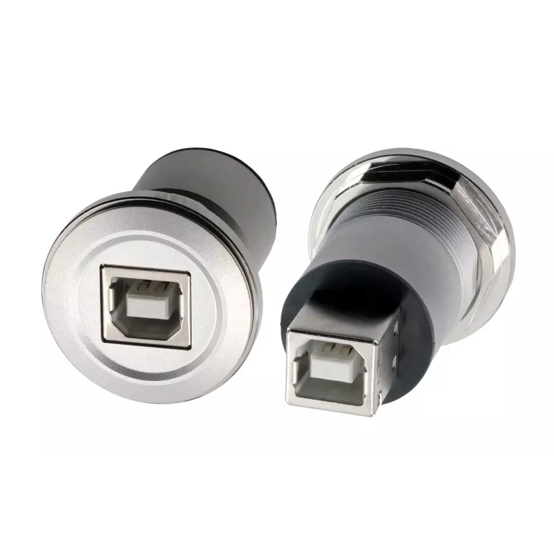 EXSYS EX-49192 metalen USB 2.0 Type-B bus naar bus inbouwadapter