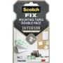 3M Scotch-Fix montagevierkantjes voor binnen 25 mm x 25 mm wit (12-pack) 7100263584