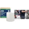 TORK W1 Premium multifunctionele reinigingsdoekrol, 1-laags, wit, 270 m, extra sterk, non-woven, 710 doeken, 1 rol (530104)