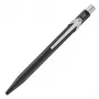 Caran d'Ache 849 Classic Line balpen, zwart, blauwe inkt, medium 849.009