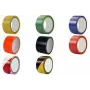 RILLPRINT vloermarkeerband 50 mm x 33 m rood/wit PVC T61808