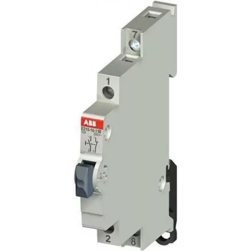 ABB E217-16-10B hoofdschakelaar lastscheider 1P 16A 230V AC DIN-rail 2CCA703160R0001