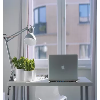XTREMEMAC XWH-CDH-13 12-poorts USB-C dockingstation space gray