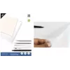 KANGARO transparantpapierblok A4, 24 vel 80 g/m² + 1 vel millimeterpapier, gelijmd K-770300
