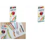 GIOTTO COLORS 3.0 zeshoekige kleurpotloden, 24 verschillende kleuren, 3,0 mm stift, kartonnen etui F276700