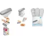Metaltex universele rasp Trio-Box, 3 inzetstukken, grijs/wit 199709080