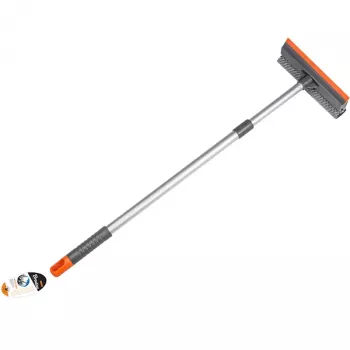 Bradas ES2110 telescoop-autoruitenreiniger met spons en wisser, 600-950 mm, 200 mm sponsbreedte