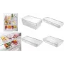 Metaltex Frigo-System organizer, klein, met deksel, transparant, polystyreen PS, 1 stuk (235412000)
