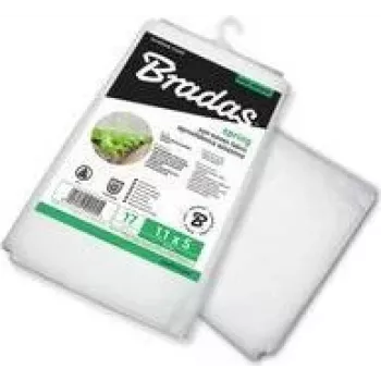 Bradas vorstbeschermingsvlies 1,1 x 20 m, 17 g/m², wit AWW11711020