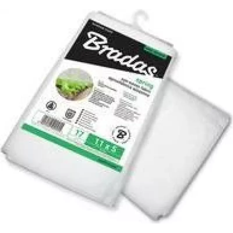 Bradas vorstbeschermingsvlies 1,1 x 20 m, 17 g/m², wit AWW11711020