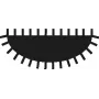 Bahco 1-210-10-1-2 halfronde vijl met handgreep 250 x 26,5 x 7,5 mm kap 1
