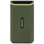 Transcend ESD380C draagbare SSD - 2TB, USB 3.2 Gen 2x2, militairgroen TD-TS2TESD380C
