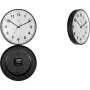 NEXTIME STIL quartz wandklok 400 mm witte wijzerplaat zwarte wijzers 7317-V2