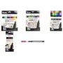 Pentel Arts Pointliner fineliner-pennenset, 0,4 mm, diverse kleuren, 6-pack S40-6