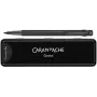 Caran d'Ache 849 Black Code vulpen, middelste pen, matzwart 840.496