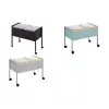 DURABLE ECONOMY DUO 100 A4 hangmapwagen, 2 verdiepingen, 100 bestandscapaciteit, zwart 308223