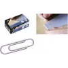 Kangaro verzinkte ronde paperclips, 30 mm, zilver, 1000 per doos (K-10030-1000)