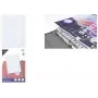 KANGARO K-14028 A4 documenthoes, polypropyleen, genarbt, 0,08 mm, 23-gaats perforatie, bovenzijde open, transparant, 1 stuk