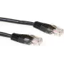 ACT IB9901 Cat6 U/UTP netwerkkabel, 1m, zwart