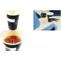 KANGARO Eco papieren beker 180 ml zwart/wit warme & koude dranken (1 stk) K-157001