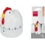 Metaltex Coccodè mechanische keukentimer, haan-design, rood, 60 minuten 259228014