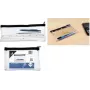 KANGARO K-56201 transparante etui, 330 x 125 mm, rits, PVC