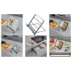 Metaltex Tokyo LAVA kookboekhouder matzwart 352918000