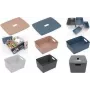 KANGARO K-670142 opbergbox, 28 liter, antraciet, polypropyleen, modern design met handgrepen