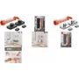 Metaltex VacuumFix haakset, matzwart, 2 haken, boorvrij, 3 kg draagvermogen 404998000